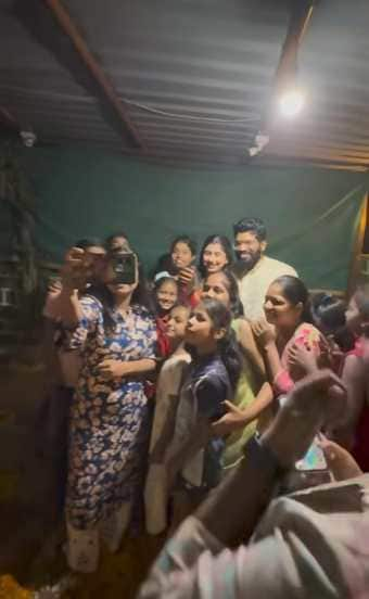 kokan hearted girl ankita walawalkar received grand welcome at husband kunal home