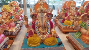 plaster of paris ganesh idol