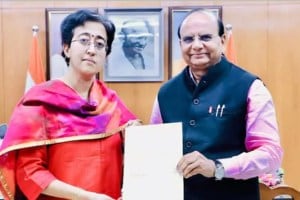 delhi cm Atishi Marlena resigned