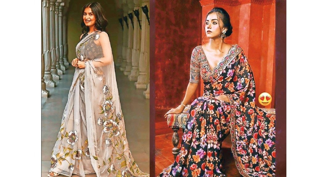 readymade saree fashion