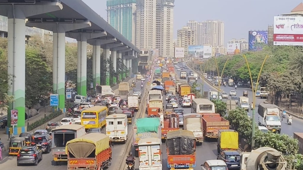 Mumbai nashik traffic jam