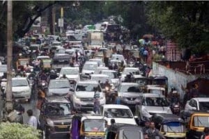 Hinjewadi traffic jam