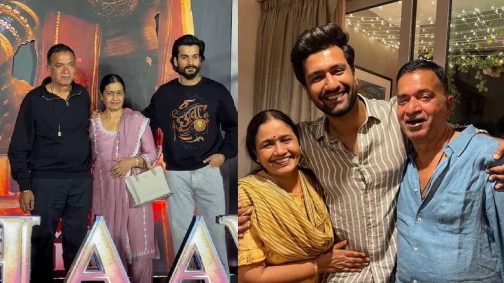 vicky kaushal mother emotional reaction after watching chhaava trailer