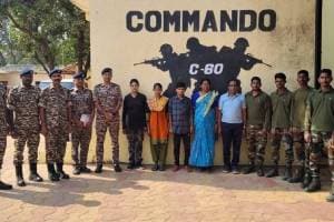 Four rabid Naxalites surrender gadchiroli news