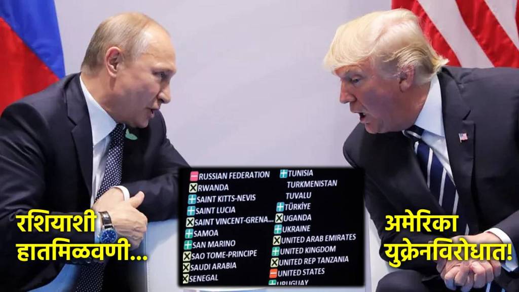 donald trump vladimir putin un resolution on ukrain war