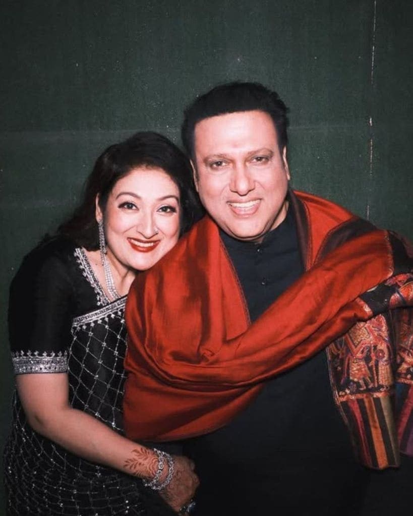 Govinda with wife Sunita Ahuja