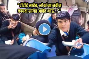 indian railways viral video argument between tte and passenger