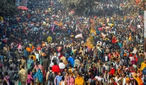 प्रयागराजशिवाय ‘या’ ठिकाणीही भाविकांची गर्दीच गर्दी; बनले मिनी महाकुंभ, फोटो व्हायरल