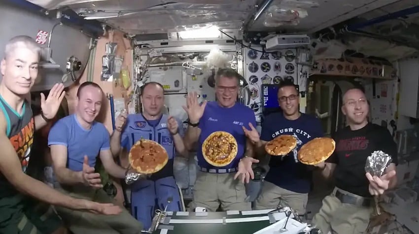 balanced diet for astronauts