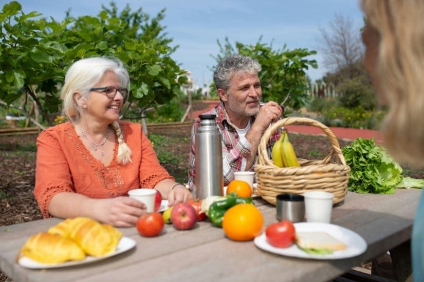 Energy boost with fruits