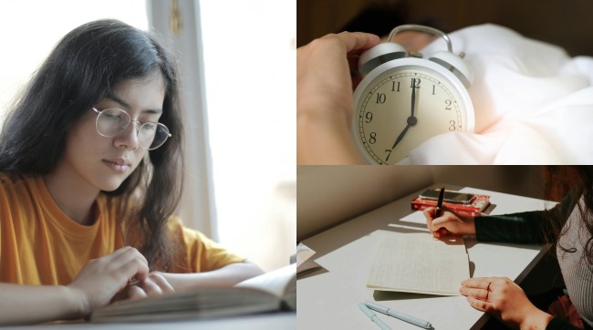 Healthy sleep habits for exam preparation