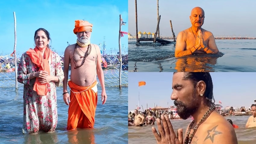 Celebrities of Maha Kumbh