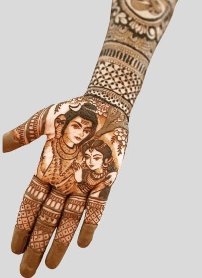 special mehndi on Mahashivratri