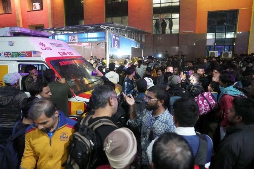 Passengers Injured in Stampede