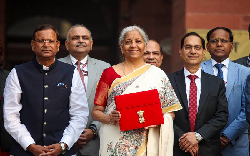 India culture reflected in Nirmala Sitharaman sarees