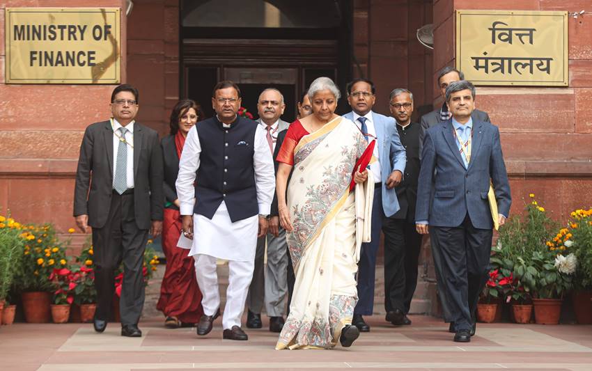 Nirmala Sitharaman Budget Day fashion symbolism