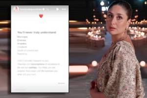 Bollywood actress Kareena Kapoor shared a cryptic post