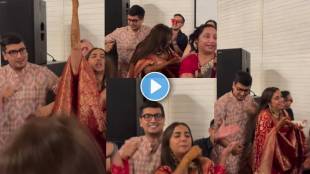 prajakta koli mehendi ceremony actress dances with mother and husband vrishank khanal