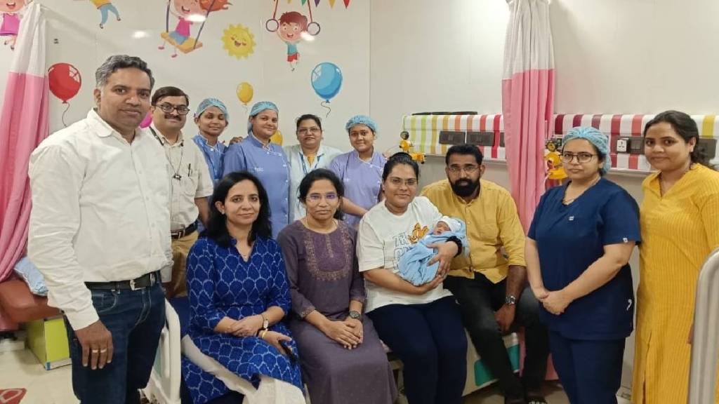 Pregnant woman from Saudi Arabia arrives at New Era Mother and Child Hospital in Nagpur for treatment