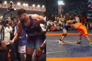 controversial referee decision at maharashtra kesari event