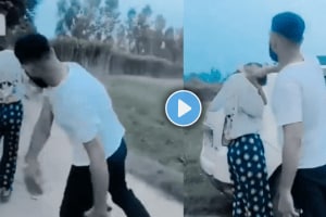 Shocking video of young man abuse young girl for denying his proposal viral video