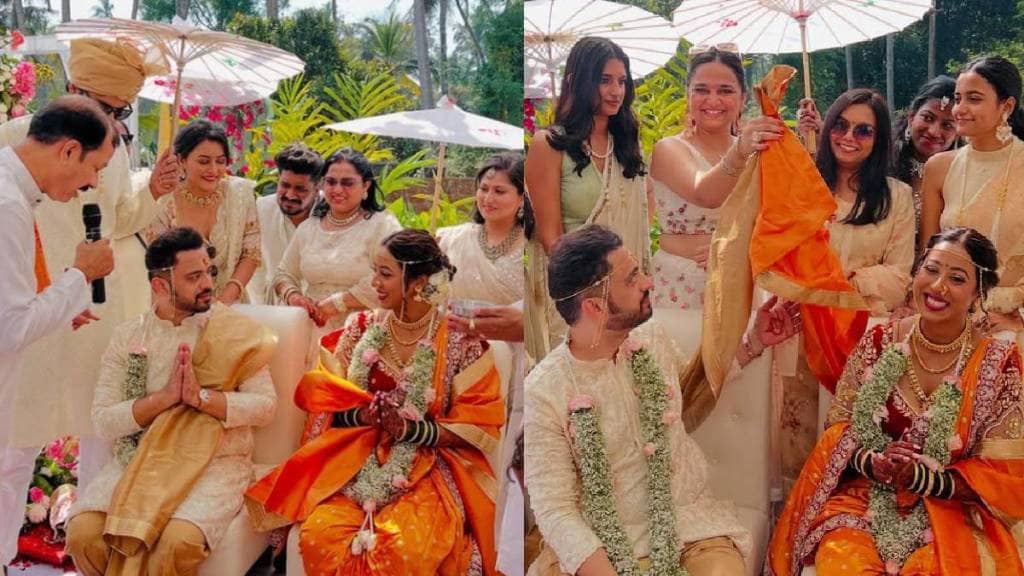 bigg boss marathi fame actress meenal shah tie knot in goa