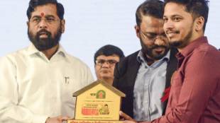 MHADA housing lottery draw by Minister Eknath Shinde hands