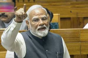 Narendra Modi target arvind Kejriwal in lok sabha speech