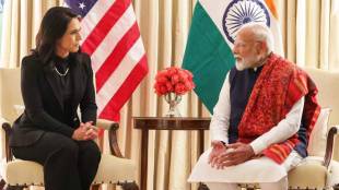 pm modi meets tulsi gabbard