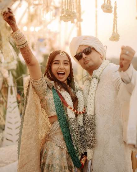 prajakta koli vrishank khanal wedding photo