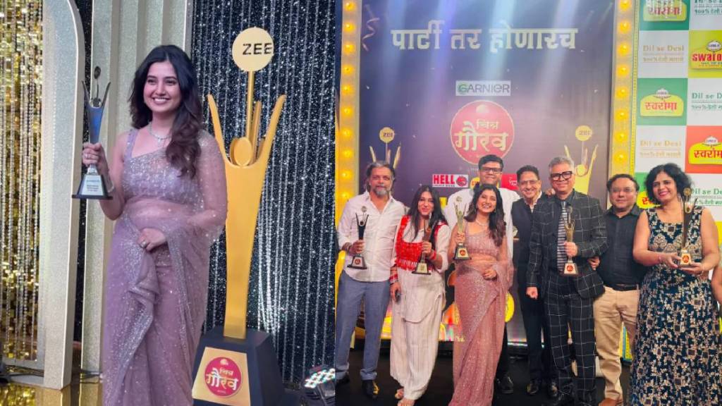 prajakta mali phullwanti movie won total six awards at zee chitra gaurav