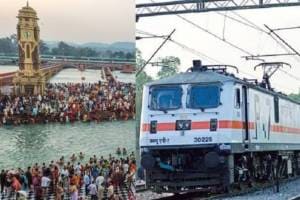 Pune railway division earnings from train run for Mahakumbh