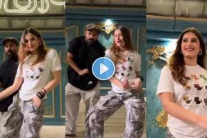 raveena tandon daughter rasha thadani dances on tauba tauba song