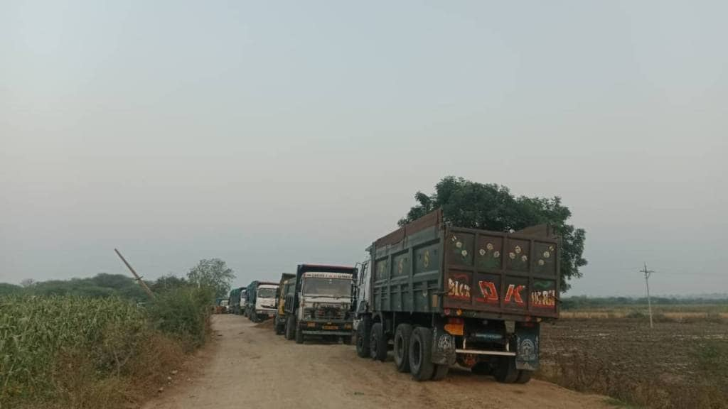 police action on illegal sand mining