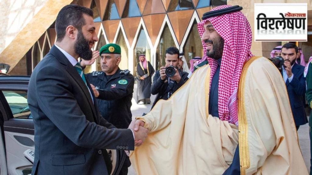 syria interim president ahmed al sharaa first visit to saudi