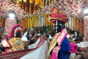 Royal wedding ceremony of Shri Vitthal Rukmini on occasion of Vasant Panchami in Pandharpur