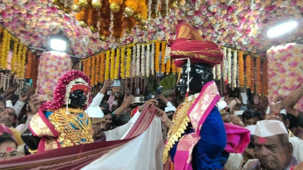 Royal wedding ceremony of Shri Vitthal Rukmini on occasion of Vasant Panchami in Pandharpur