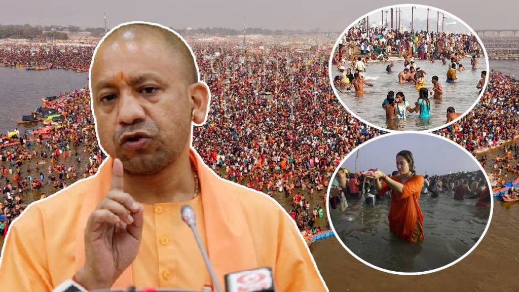 yogi adityanath on mahakumbh water