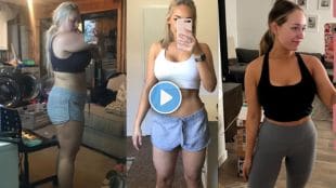 Incredible weight loss transformation