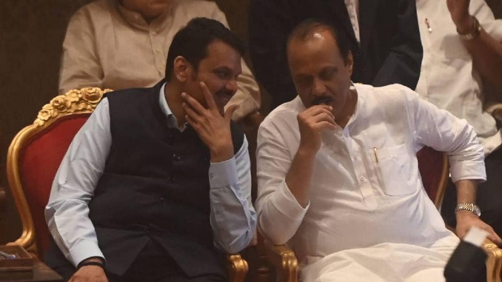 Ajit Pawar and Devendra Fadnavis