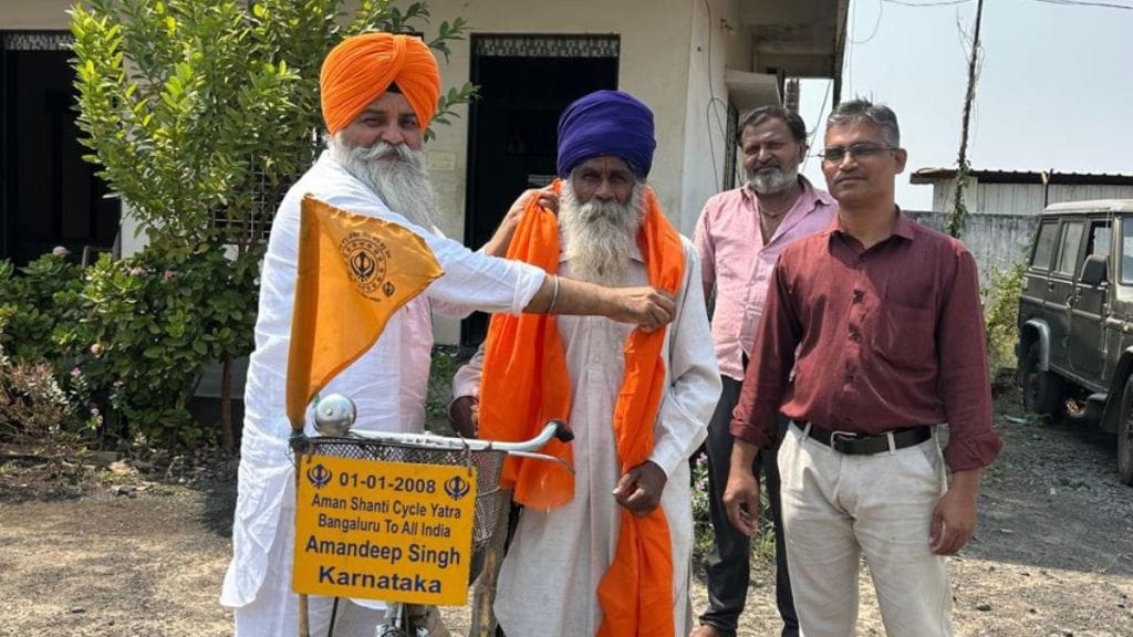 Cycle tour for drug-free India unique initiative by Amardeep Singh Khalsa