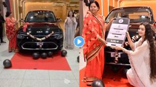 Bigg Boss 18 Fame Chahat Pandey surprises mother with new car video viral