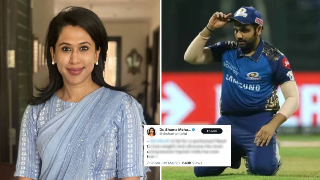 Congress Shama Mohamed calls Rohit Sharma fat