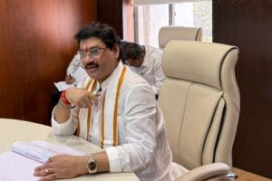 Maharashtra Cabinet Minister Dhananjay Munde resigns following the Beed Sarpanch murder.