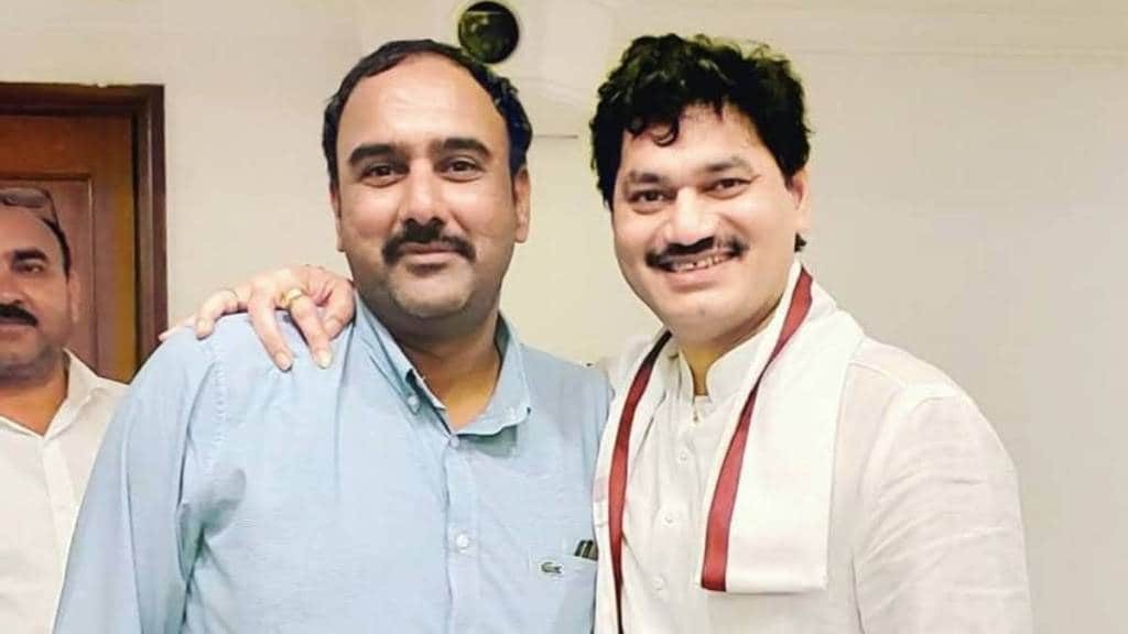 Dhananjay Munde and Ajay Munde