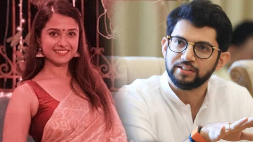 Disha Salian and aaditya thackeray