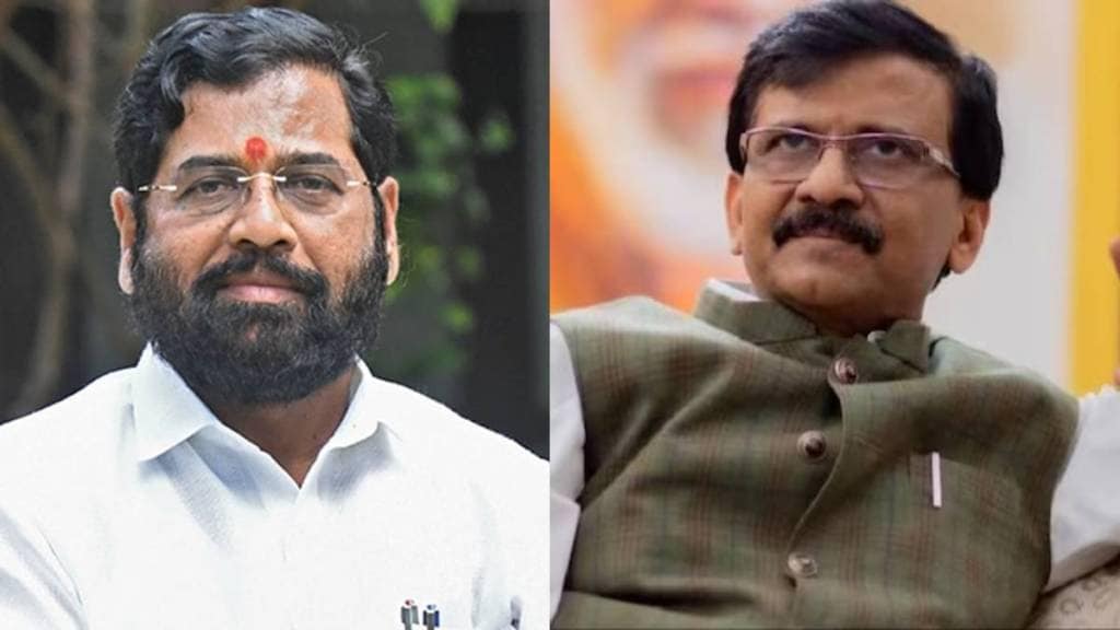 Sanjay Raut Criticized Eknath Shinde