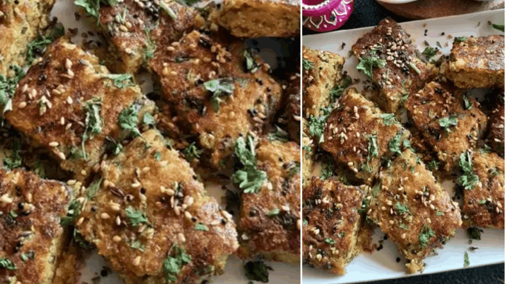 Handvo Recipe in marathi