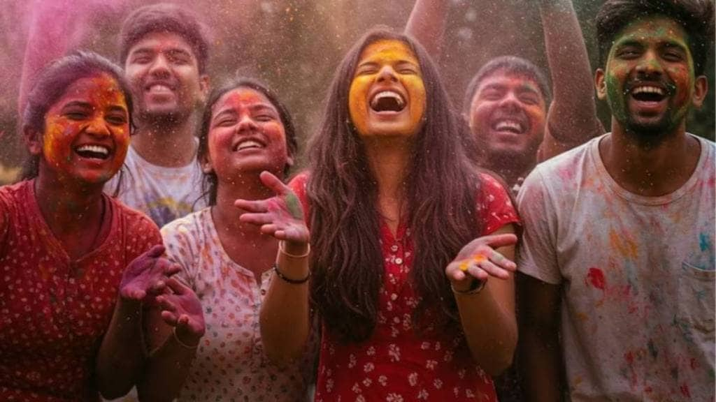 Holi festival of colors is now impacted by harmful chemical colors affecting skin and eyes