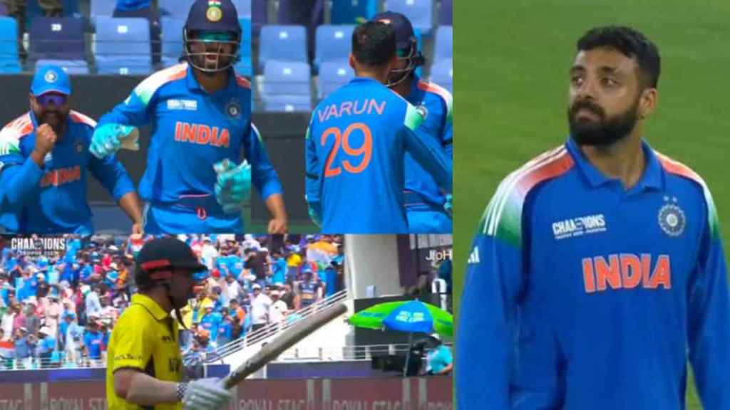 India vs Australia Live Score ICC Champions Trophy 2025 Semi-Final